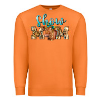 Carrot Western Show Mom Red Angus Premium Sweatshirt - LillyAllenDesigns