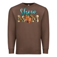 Chestnut Western Show Mom Red Angus Premium Sweatshirt - LillyAllenDesigns