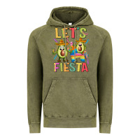 Vintage Olive let's fiesta Vintage Hoodie - JahusDesignShop
