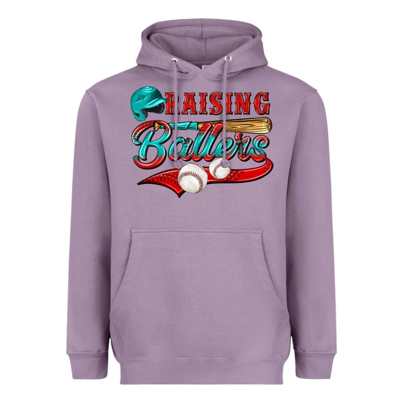 Raising Ballers Heavyweight Hoodie by NancyCooperArtShop | Teevron