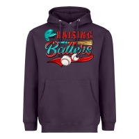 Plum raising ballers Heavyweight Hoodie - NancyCooperArtShop