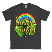 Smoke Lucky vibes st. patricks day Classic Tee - Neo Western