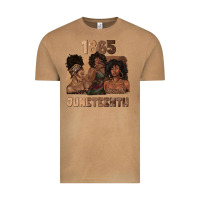 Vintage Camel 1865 juneteenth melanin with afro Vintage Tee - texasbilliewilder