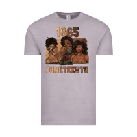 Vintage Zinc 1865 juneteenth melanin with afro Vintage Tee - texasbilliewilder