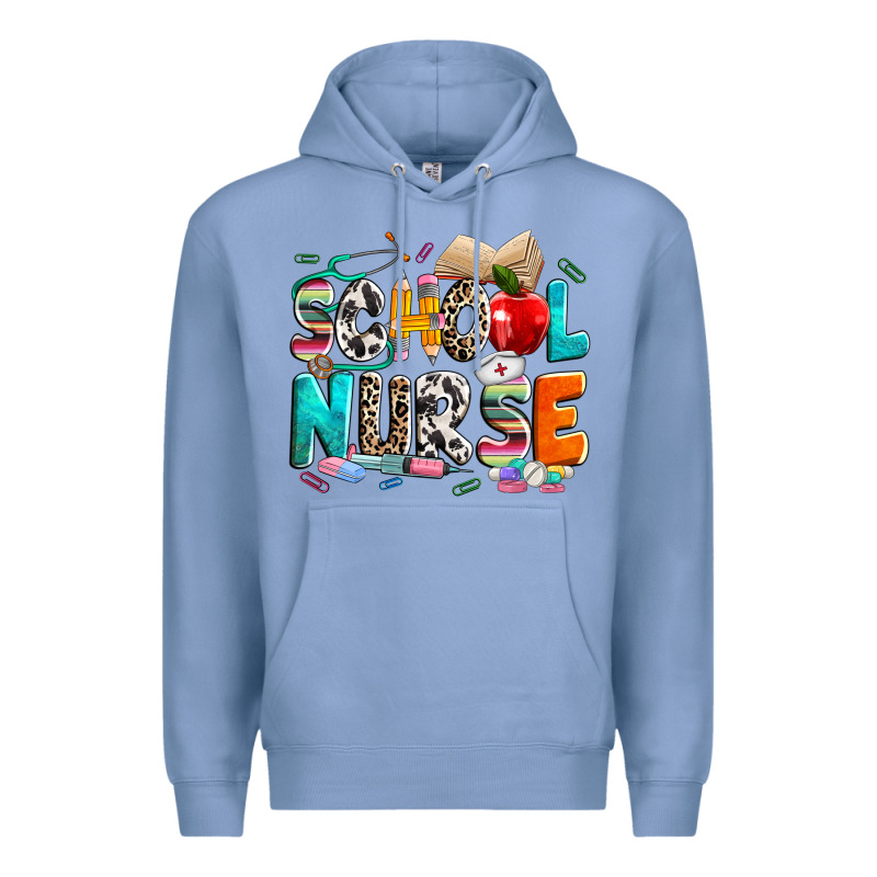School Nurse Premium Hoodie by NancyCooperArtShop | Teevron
