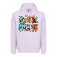 Lilac school nurse Premium Hoodie - NancyCooperArtShop