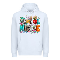 White school nurse Premium Hoodie - NancyCooperArtShop