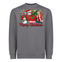 Storm merry christmas truck Heavyweight Sweatshirt - MaliasSmallBusiness