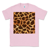 Bubblegum Pink giraffe seamless pattern Classic Tee - BundleAndBundleShop
