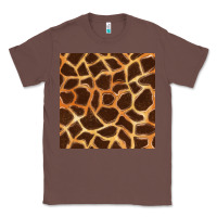 Chestnut giraffe seamless pattern Classic Tee - BundleAndBundleShop