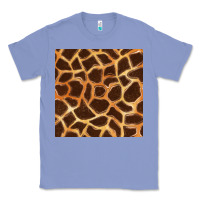 Colony Blue giraffe seamless pattern Classic Tee - BundleAndBundleShop