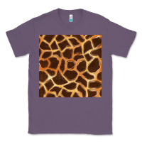 Lavender giraffe seamless pattern Classic Tee - BundleAndBundleShop