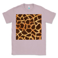 Lilac giraffe seamless pattern Classic Tee - BundleAndBundleShop