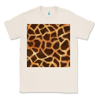 Natural giraffe seamless pattern Classic Tee - BundleAndBundleShop