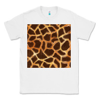 White giraffe seamless pattern Classic Tee - BundleAndBundleShop