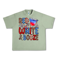 Oil Green red white and booze Urban Heavy Tee - Zillion Design Studio