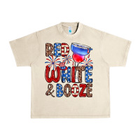 Sandshell red white and booze Urban Heavy Tee - Zillion Design Studio