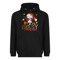 Black mooey christmas baby calf Heavyweight Hoodie - Jasminsmagicworld
