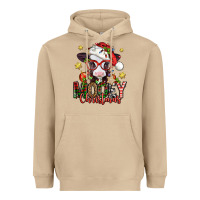 Mushroom mooey christmas baby calf Heavyweight Hoodie - Jasminsmagicworld