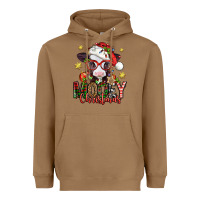Toasted Coconut mooey christmas baby calf Heavyweight Hoodie - Jasminsmagicworld