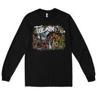 Black texas Long Sleeve Tee - SublimationCraftShop