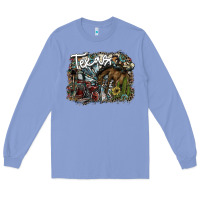 Colony Blue texas Long Sleeve Tee - SublimationCraftShop