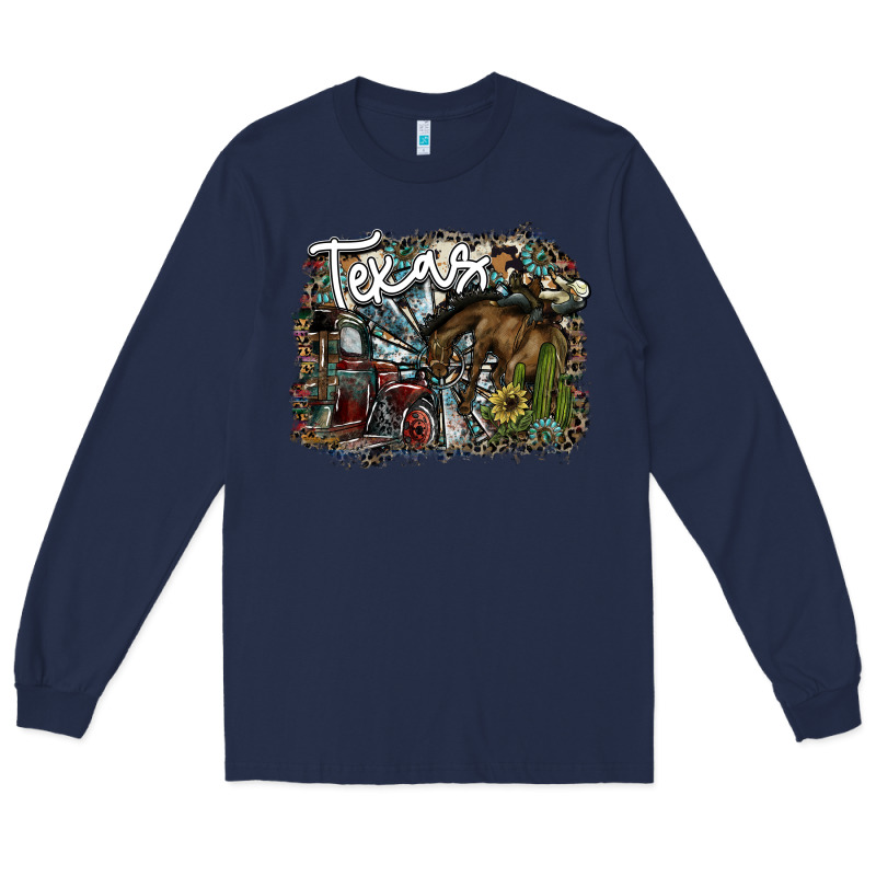 Texas Long Sleeve Tee by SublimationCraftShop | Teevron