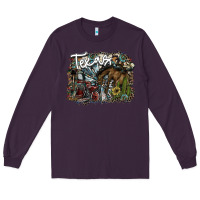 Plum texas Long Sleeve Tee - SublimationCraftShop