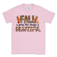 Bubblegum Pink Fall Classic Tee - CowhideDigitalArt