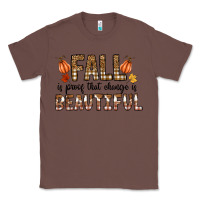 Chestnut Fall Classic Tee - CowhideDigitalArt