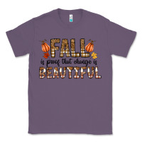 Lavender Fall Classic Tee - CowhideDigitalArt
