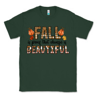 Sports Green Fall Classic Tee - CowhideDigitalArt