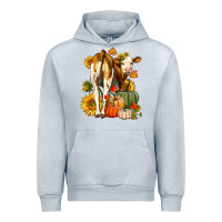Heather Grey Fall Heifer Urban Hoodie - LillyAllenDesigns