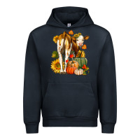 Navy Fall Heifer Urban Hoodie - LillyAllenDesigns
