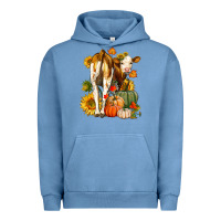 Pigment Pebble Blue Fall Heifer Urban Hoodie - LillyAllenDesigns