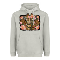 Moon Dust Western Floral Giraffe Heavyweight Hoodie - LillyAllenDesigns