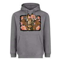 Storm Western Floral Giraffe Heavyweight Hoodie - LillyAllenDesigns