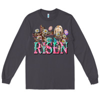 Smoke He is risen Easter Day Long Sleeve Tee - CowGirlArtShop