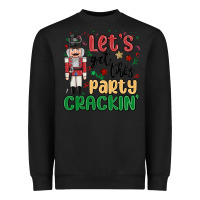 Black lets get this party crackin Heavyweight Sweatshirt - MaliasSmallBusiness