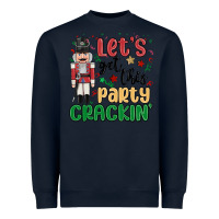 Navy lets get this party crackin Heavyweight Sweatshirt - MaliasSmallBusiness
