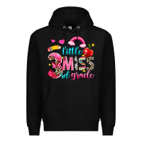 Black little miss third grade Premium Hoodie - NancyCooperArtShop