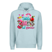 Blue Mist little miss third grade Premium Hoodie - NancyCooperArtShop