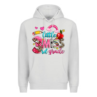 Little Miss Third Grade Premium Hoodie | Teevron