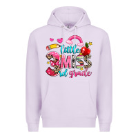 Lilac little miss third grade Premium Hoodie - NancyCooperArtShop