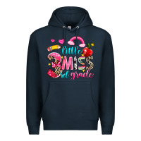 Navy little miss third grade Premium Hoodie - NancyCooperArtShop