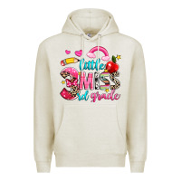Oatmeal Heather little miss third grade Premium Hoodie - NancyCooperArtShop