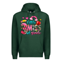 Sports Green little miss third grade Premium Hoodie - NancyCooperArtShop