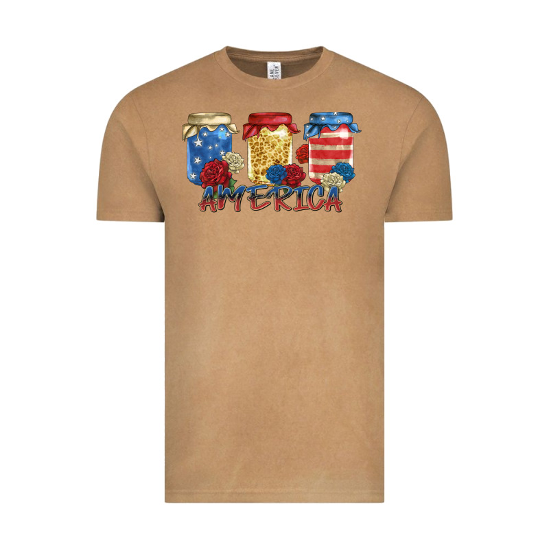 America Mason Jar Vintage Tee by Zillion Design Studio | Teevron