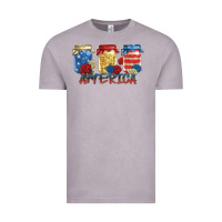 Vintage Zinc america mason jar Vintage Tee - Zillion Design Studio