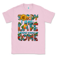 Bubblegum Pink sorry i am late i didnt want to come Classic Tee - HRA Design Shop